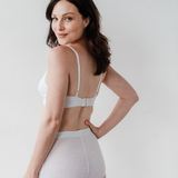 Organic Linen Triangle Bralette