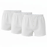 Organic Linen Boxer Shorts: 3-Pack
