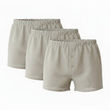 Organic Linen Boxer Shorts: 3-Pack