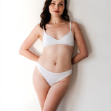 Organic Linen Wireless Bra