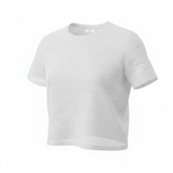 Organic Linen Cropped T-Shirt