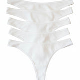 Organic Linen Thong: 5-Pack