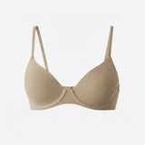 Organic Linen Demi Bra
