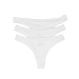 Organic Linen Thong: 3-Pack