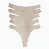 Organic Linen Thong: 5-Pack