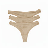 Organic Linen Thong: 3-Pack