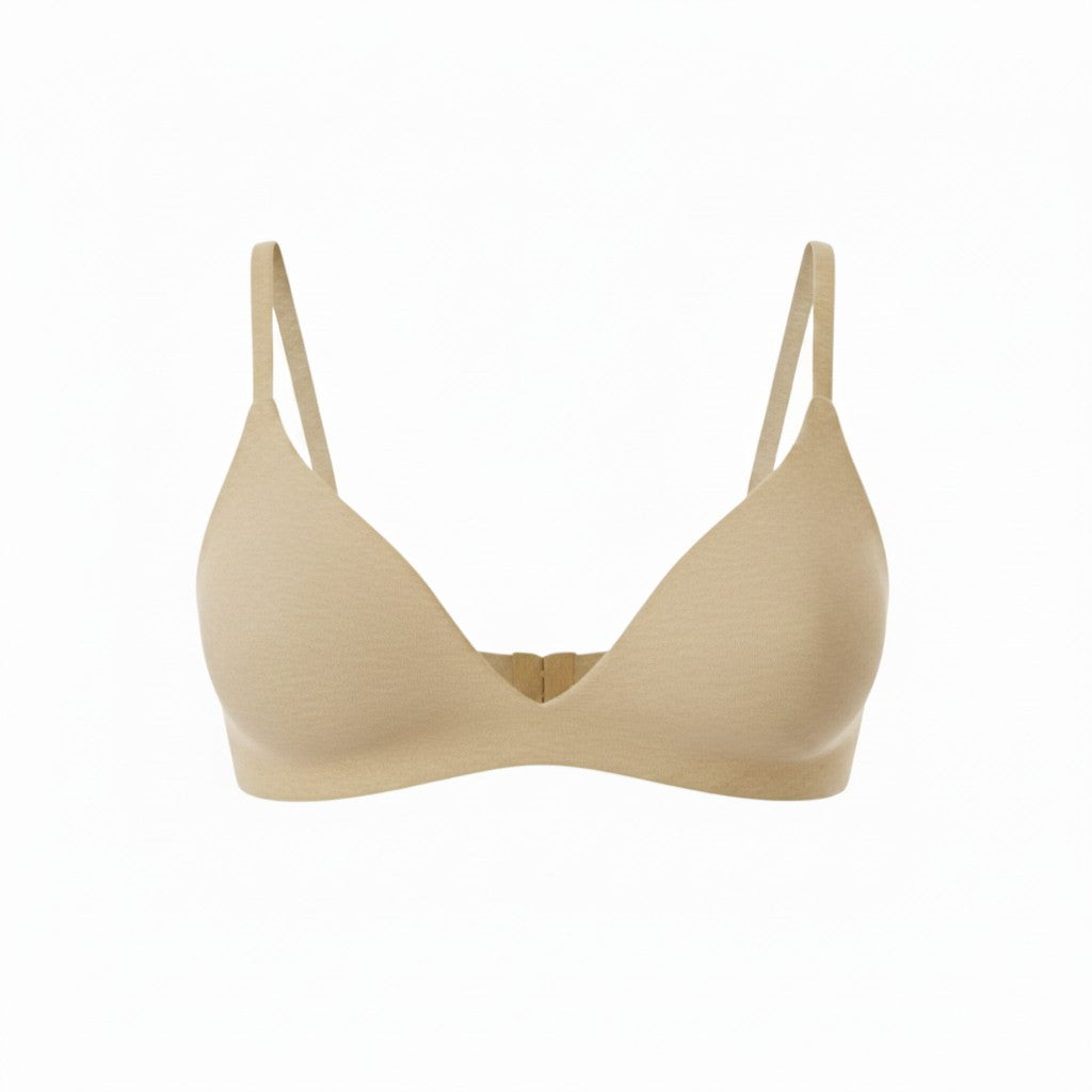 Organic Linen Wireless Bra